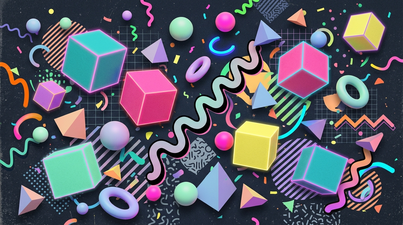 90s Theme Background 4K Ultra HD Wallpaper Preview