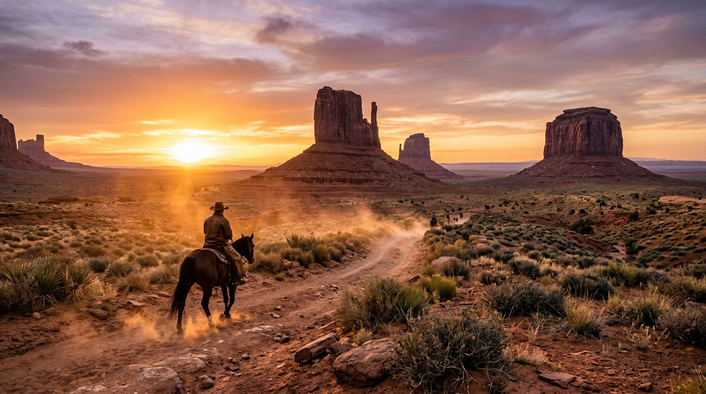 Western Theme Background 4K Ultra HD Wallpaper Preview